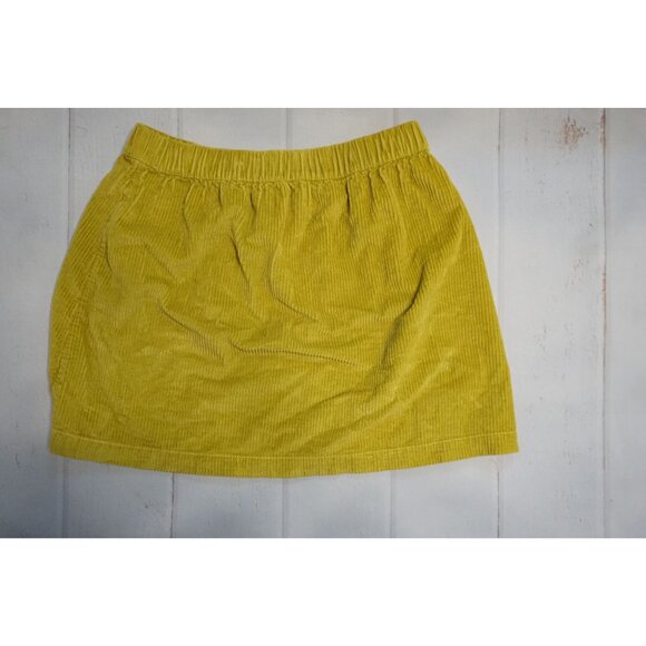 American Eagle Womens Yellow Corduroy Skirt – Size M - Picture 6 of 6